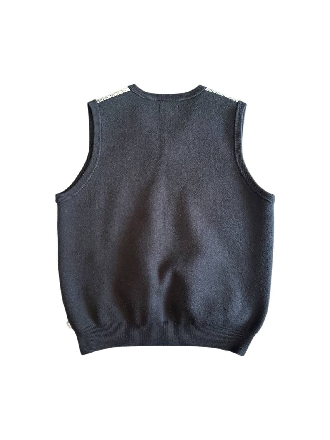 스투시 포토 자카드 베스트 블랙 상품이미지2