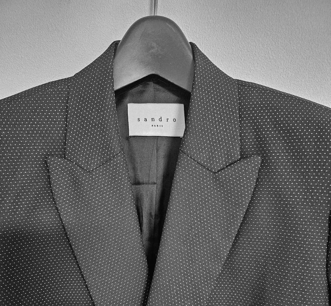 산드로(Sandro) 발레스카 폴카 도트 블레이저 36 상품이미지2