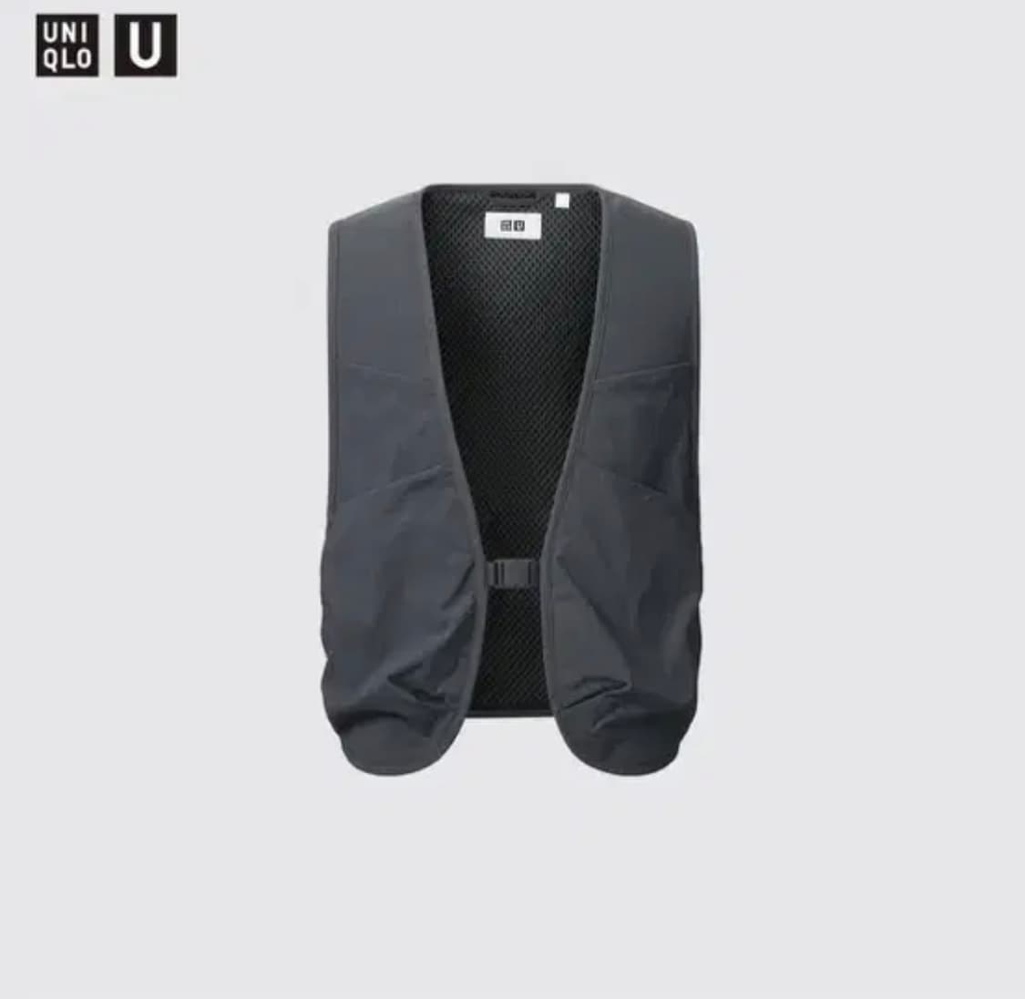 유니클로U 유틸리티베스트 다크그레이 상품이미지1