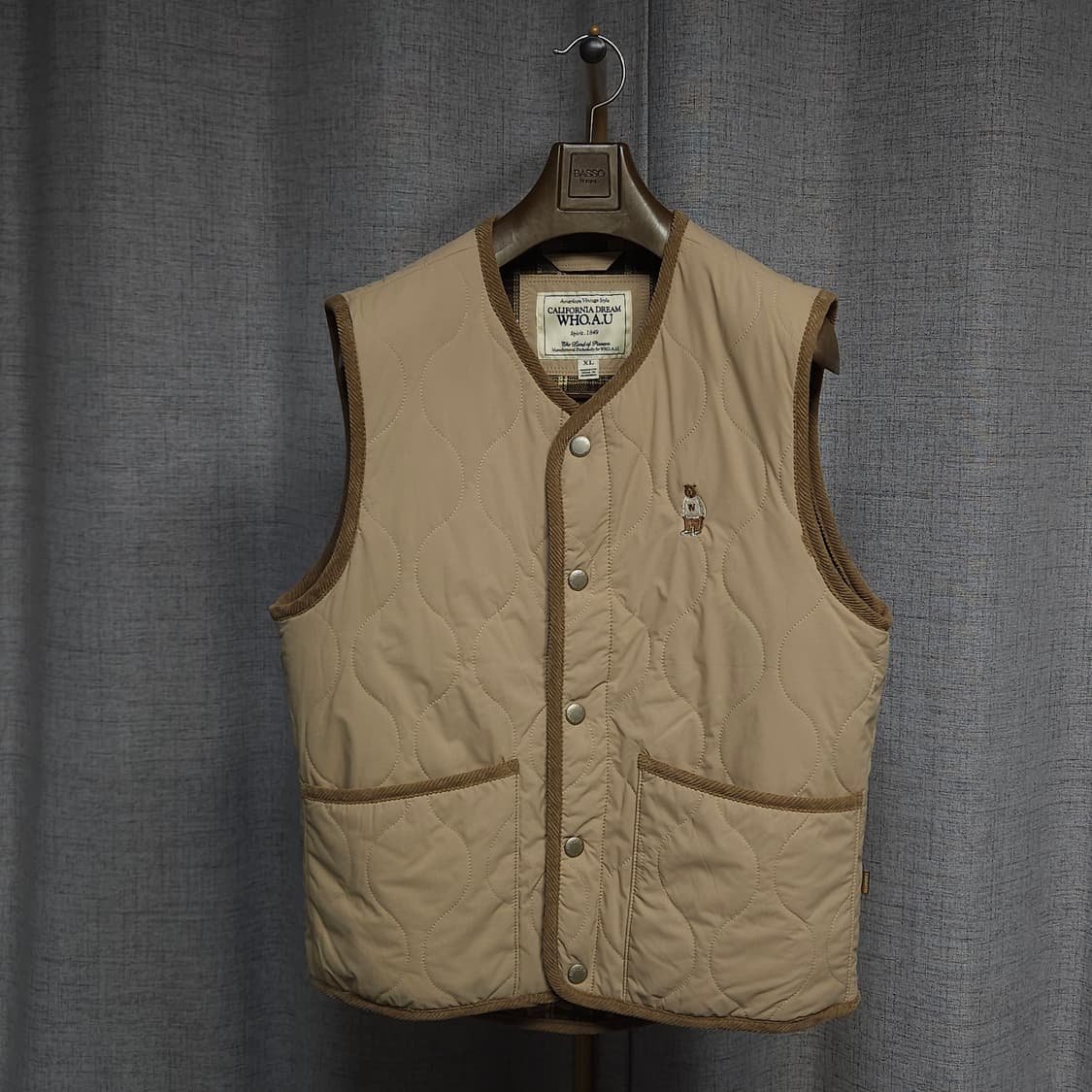 XL ) 후아유 스티브 퀼팅 베스트 상품이미지3