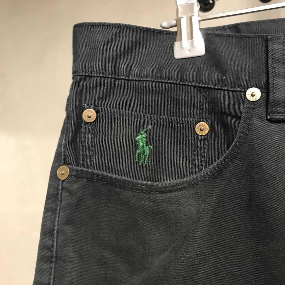 폴로 랄프로렌 블랙 팬츠 32/32 상품이미지5
