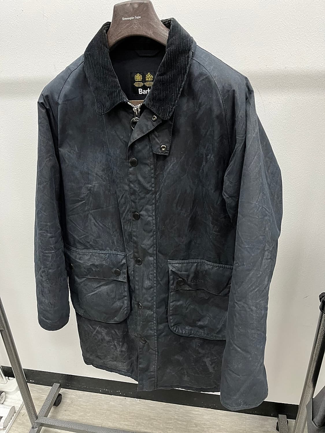 105) 바버 오일워싱 왁스코트  상품이미지1