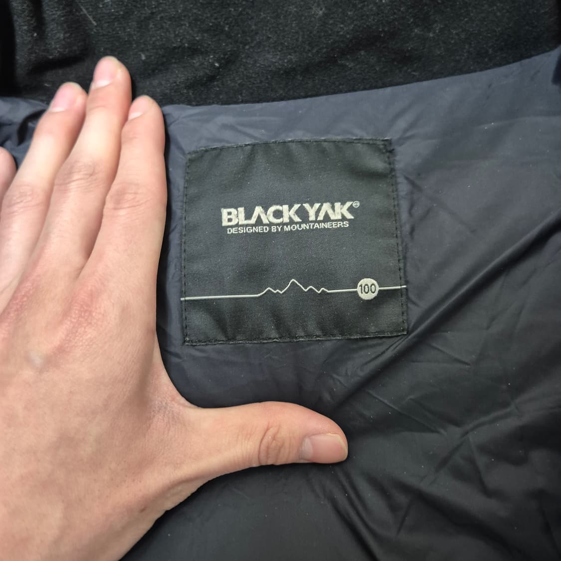 블랙야크 남성 덕다운 패딩 점퍼 L(100) 상품이미지6