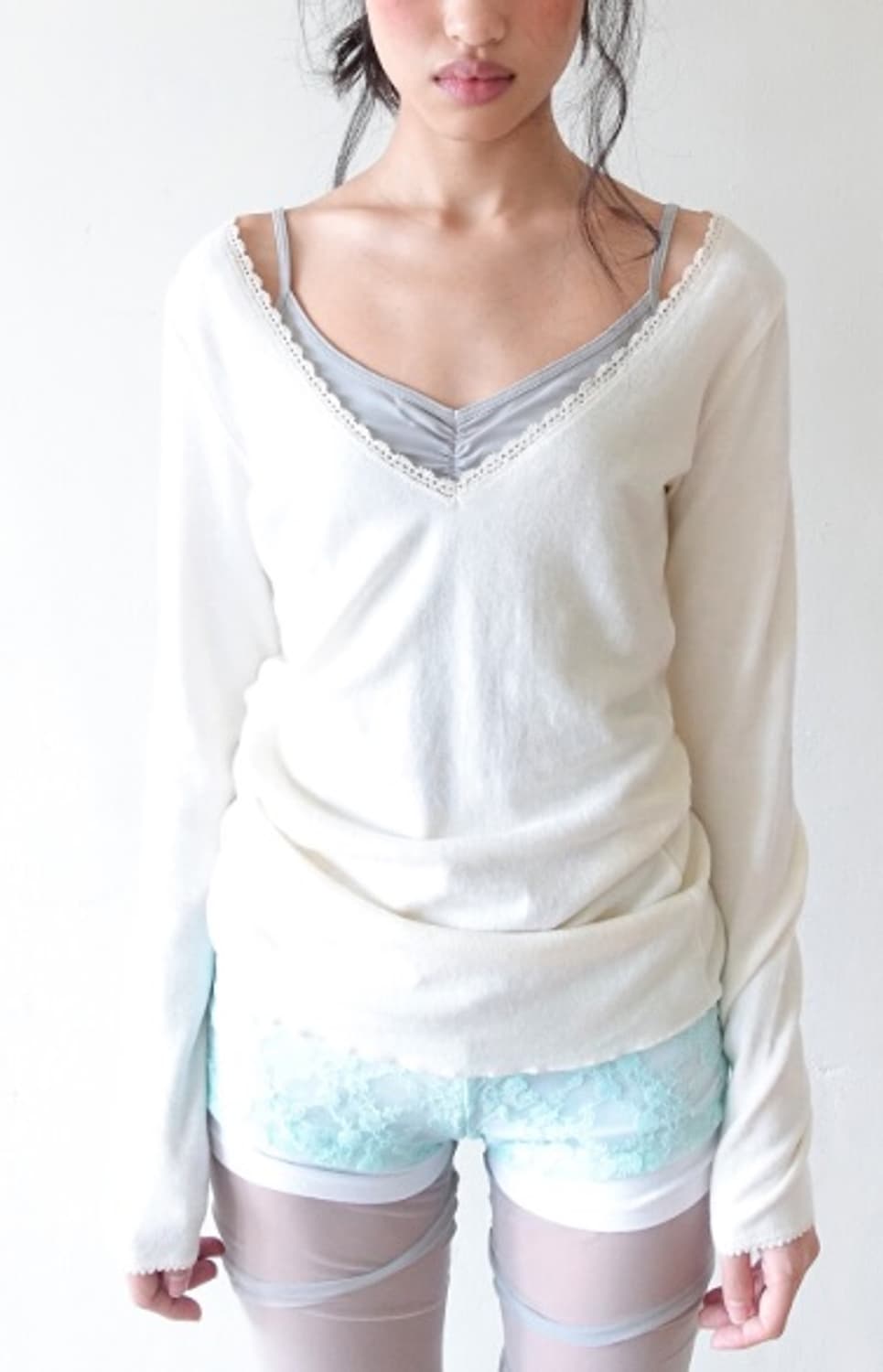 fe3 iris long top(cream) 상품이미지1