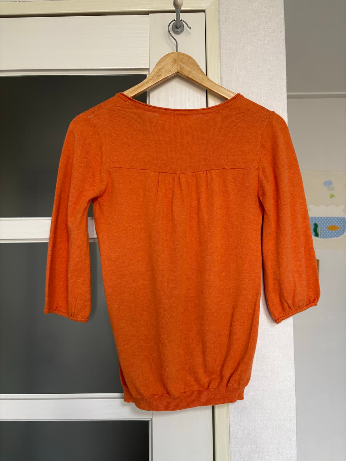 오렌지 7부 니트  상품이미지8