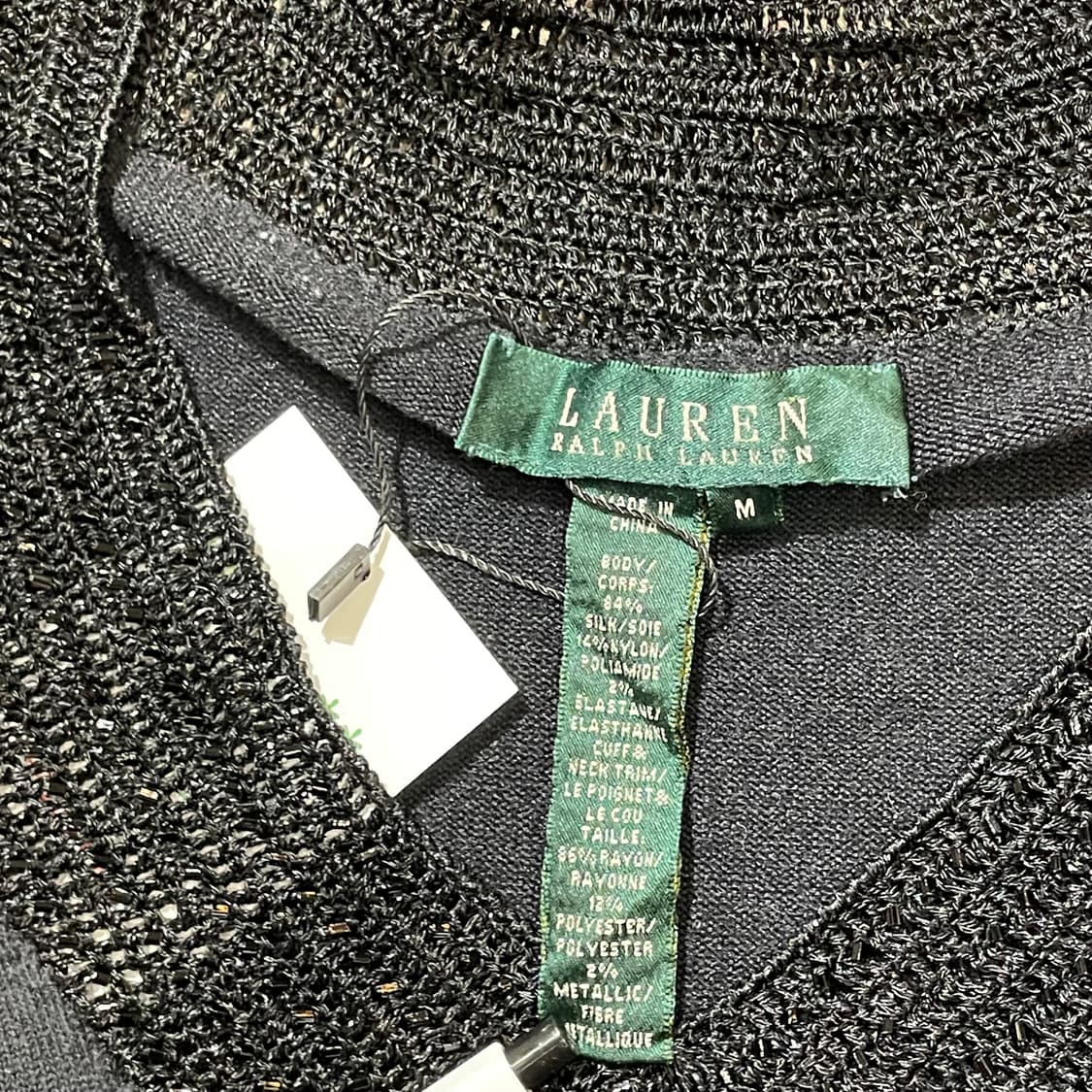 (M) LAUREN 로렌 랄프 로렌 브이넥 니트  상품이미지3