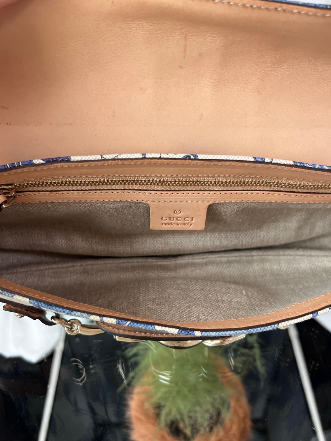 RARE 구찌 홀스빗 플로럴 숄더백 상품이미지6