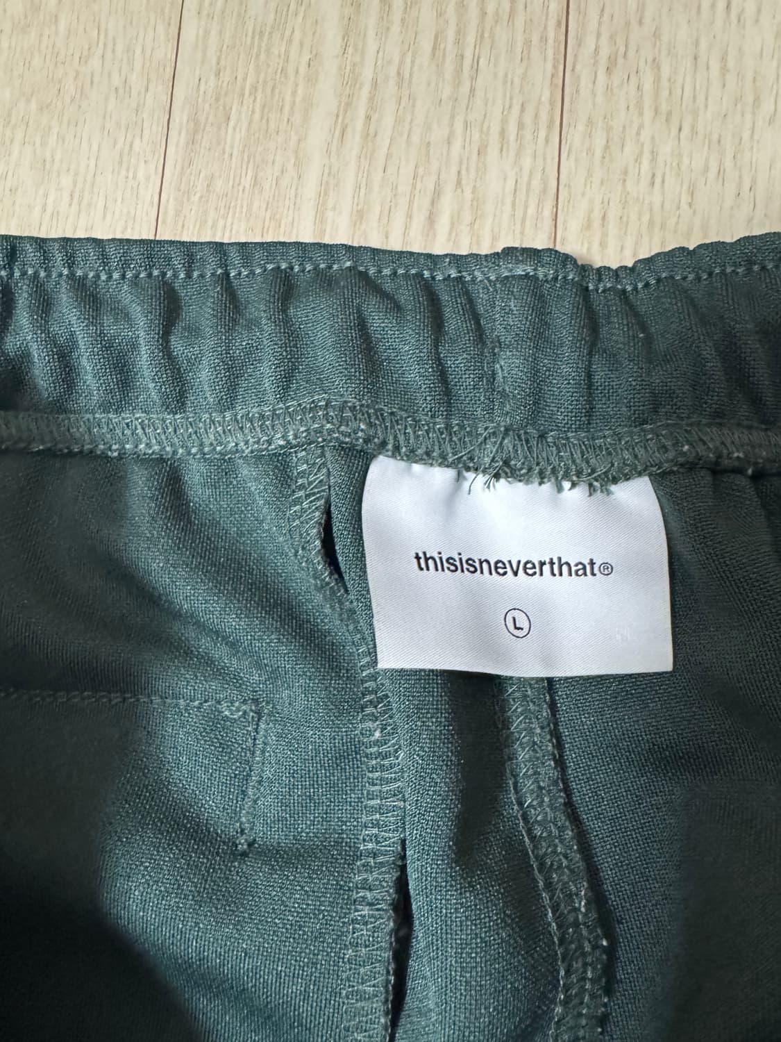 (L)디스이즈네버댓 트랙 팬츠 다크 포레스트 상품이미지4