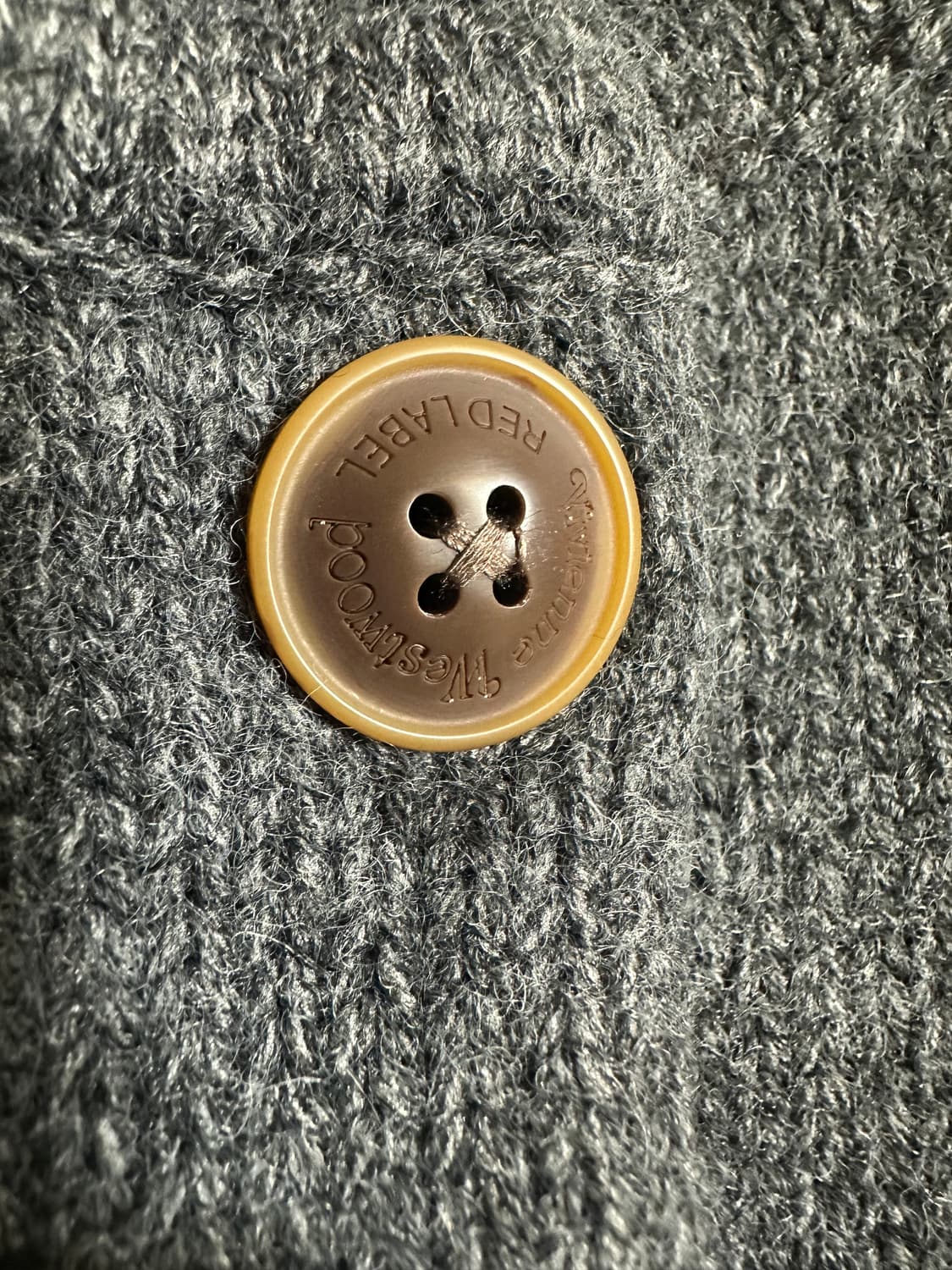 비비안웨스트우드일본판레드라벨 울 가디건&목도리세트남여공용 정품 상품이미지7