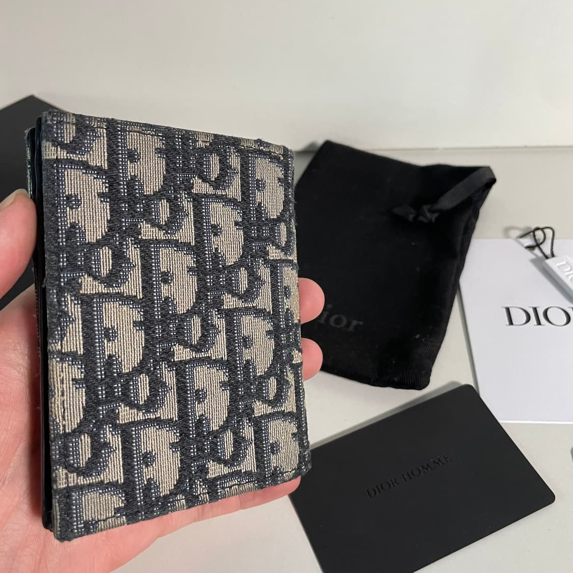 [정품] 디올 오블리키 카드홀더 상품이미지2