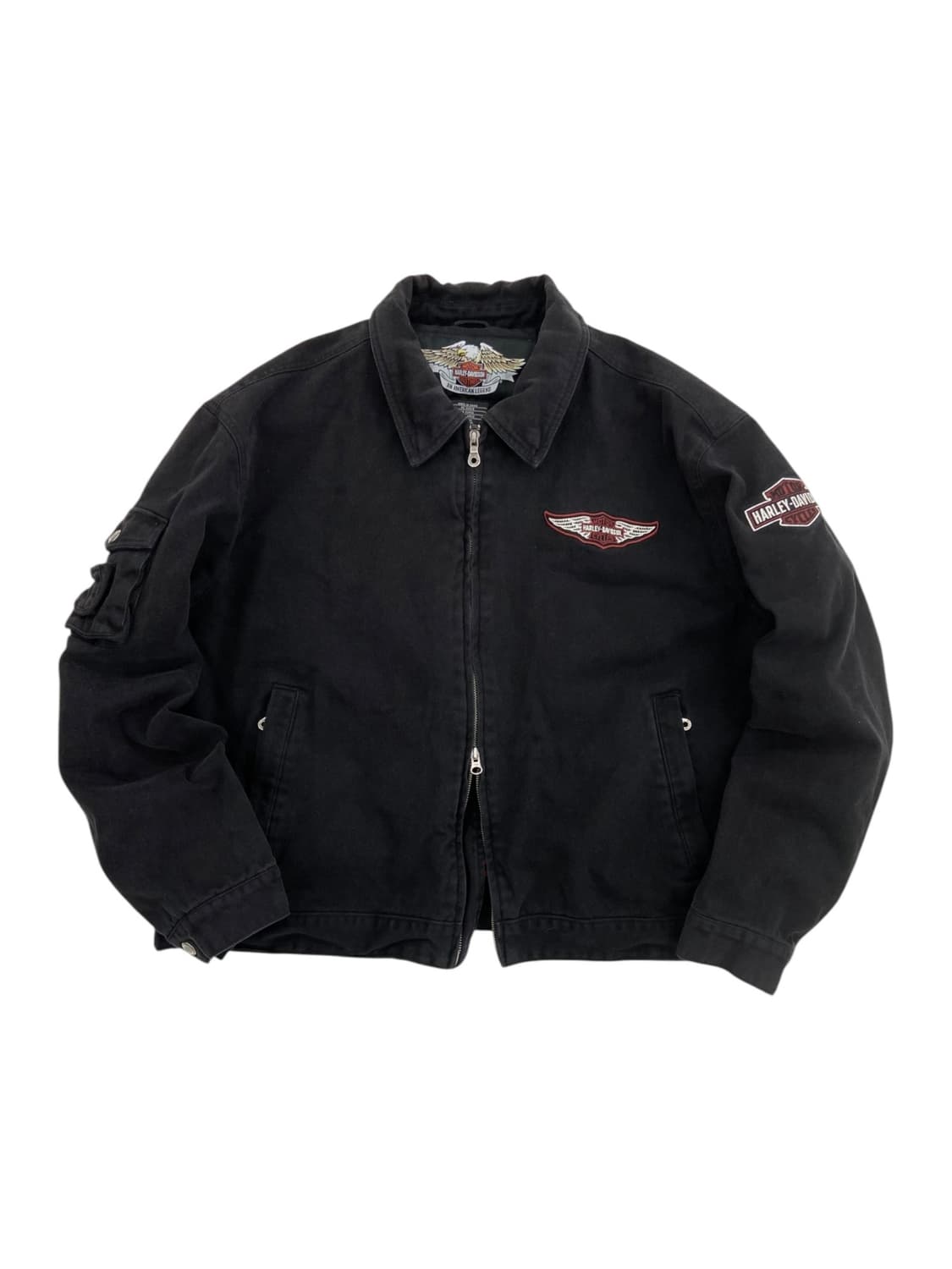 00's 할리 데이비슨 밀워키 워크 자켓 상품이미지1