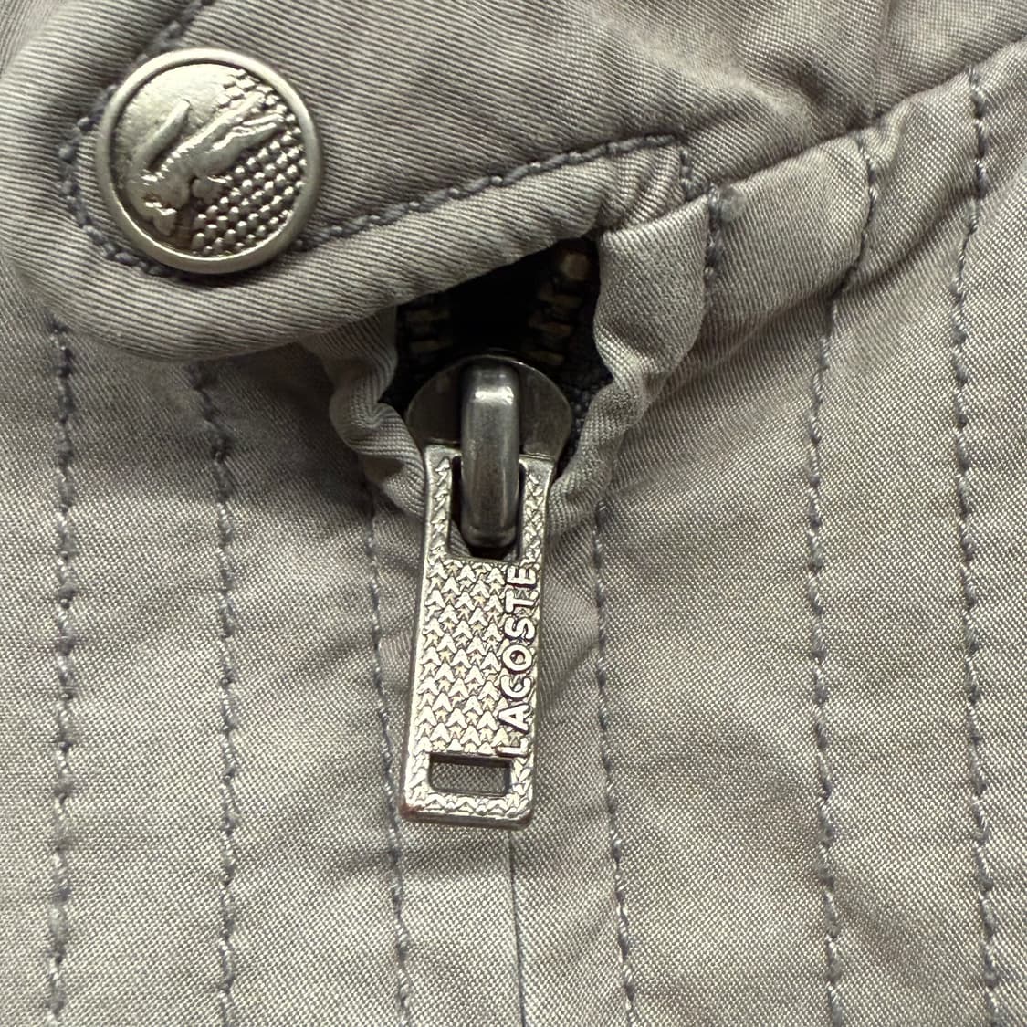 [정품/105] 라코스테 스탠드 카라 점퍼 그레이 b16 상품이미지7