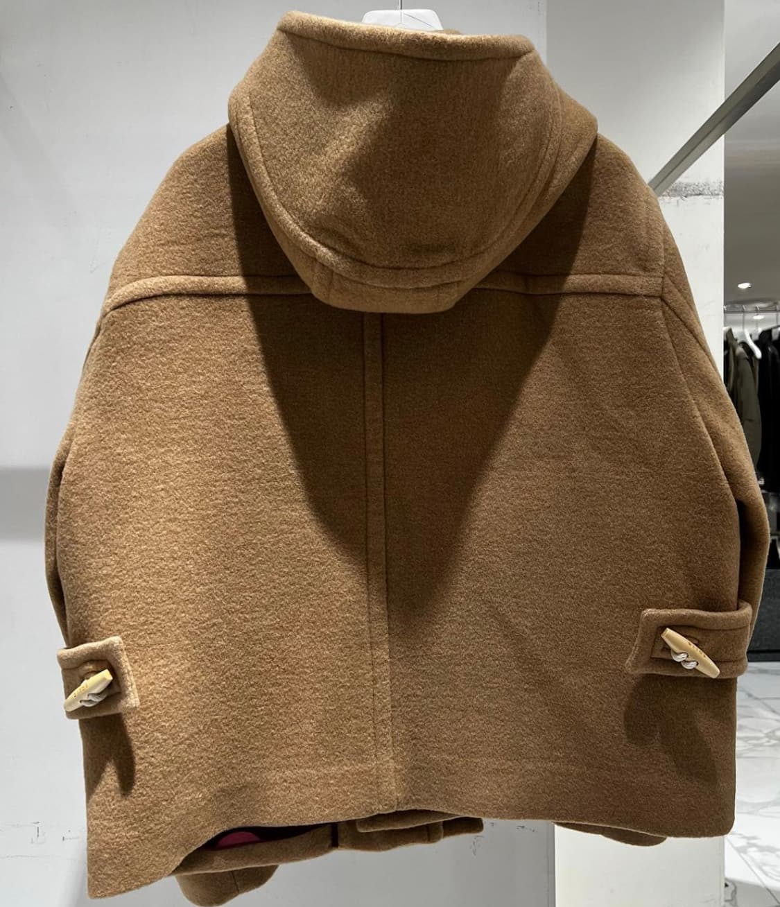 솔리드옴므 22FW 후드 숏 더플코트 46 사이즈 상품이미지6