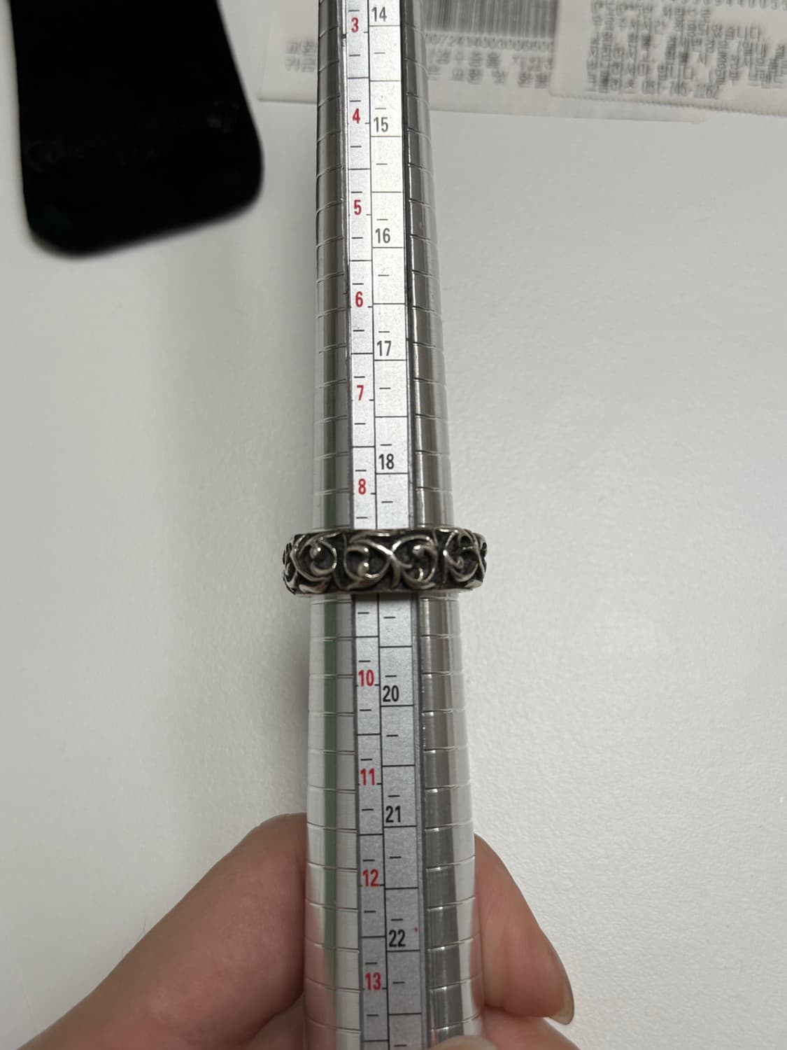 크롬하츠 이터니티 바인 밴드링 us9 인보이스O 상품이미지2