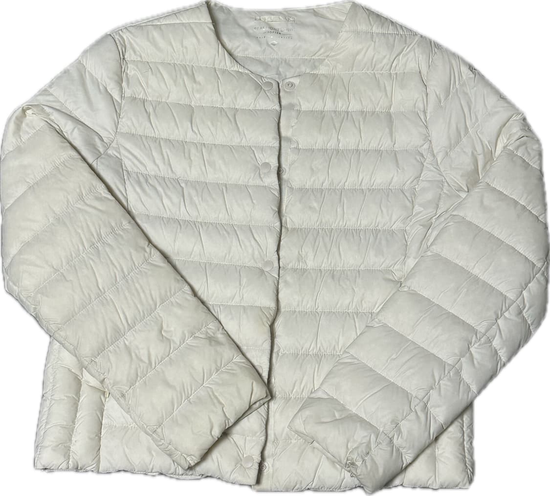 탑텐 경량패딩 화이트 상품이미지1