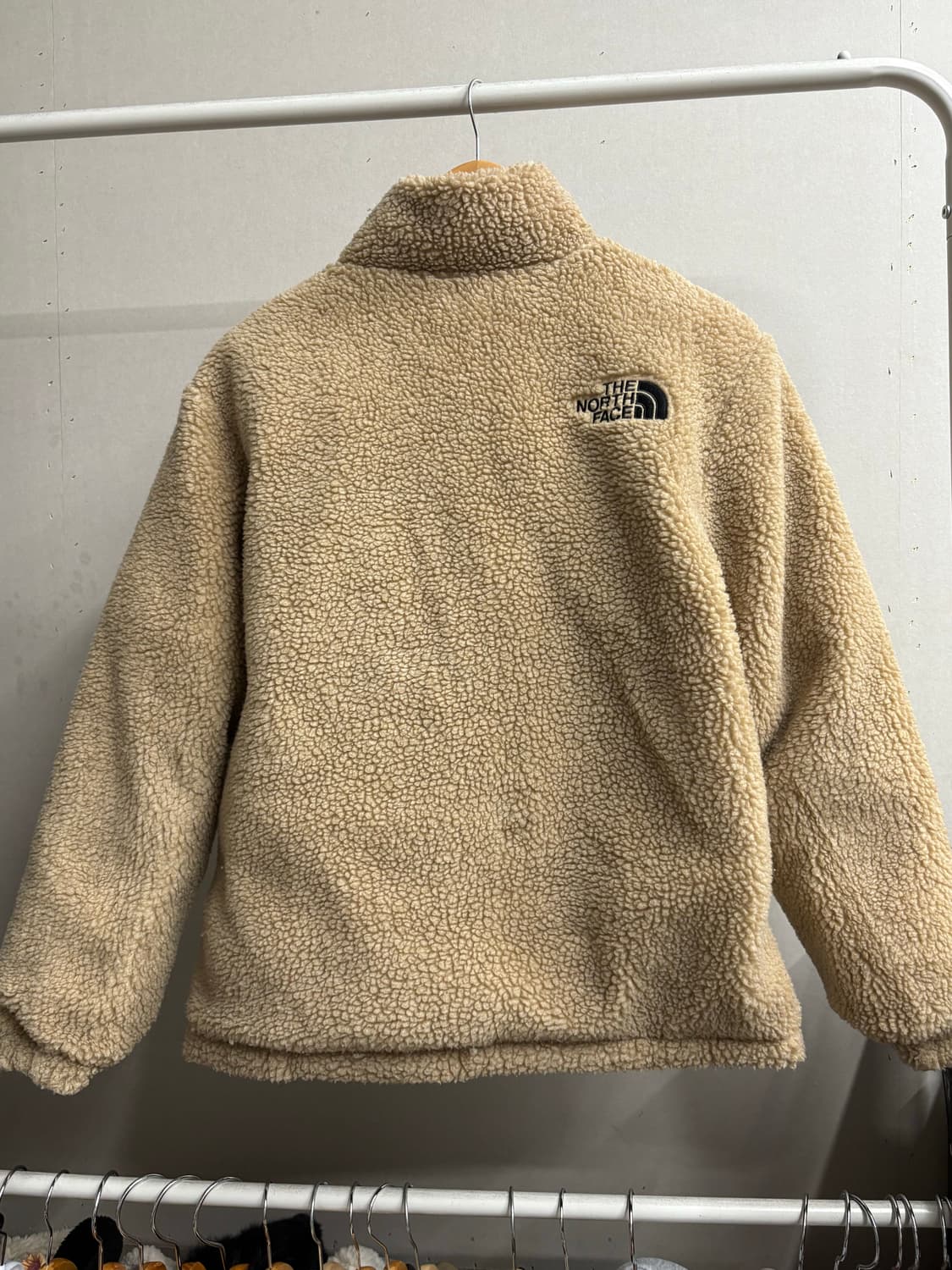 노스페이스 리버시블 블랙 플리스 패딩 상품이미지9