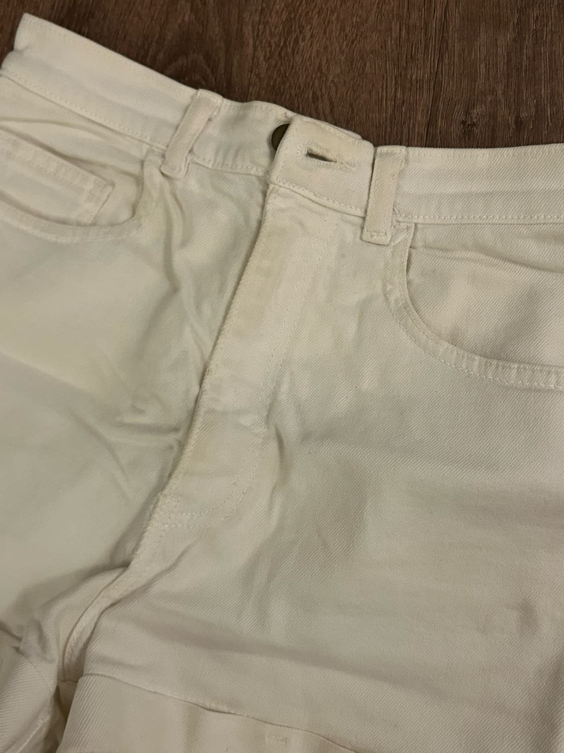 아메리칸 어패럴(American Apparel) 하이웨이스트 데님쇼츠 상품이미지5
