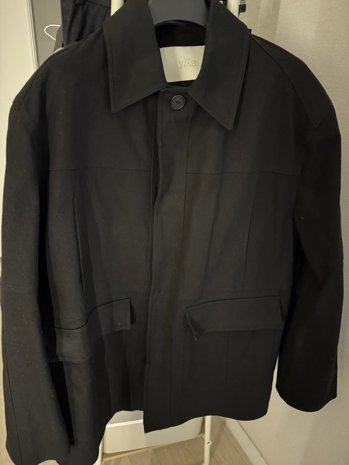 Yiyae 오버핏 하프코트 M 상품이미지2