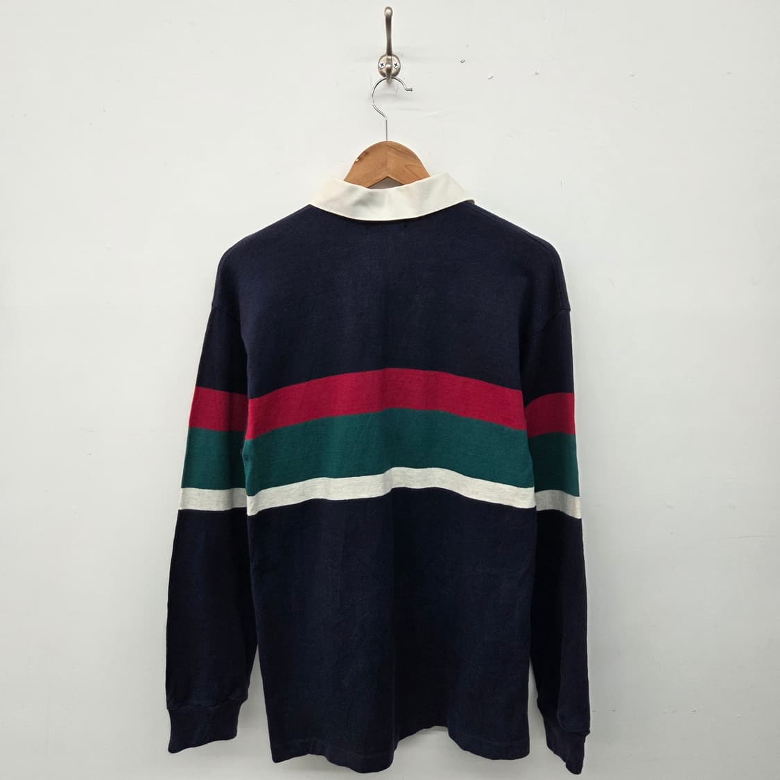 엘엘빈 스트라이프 긴팔 럭비티셔츠 남s 상품이미지6