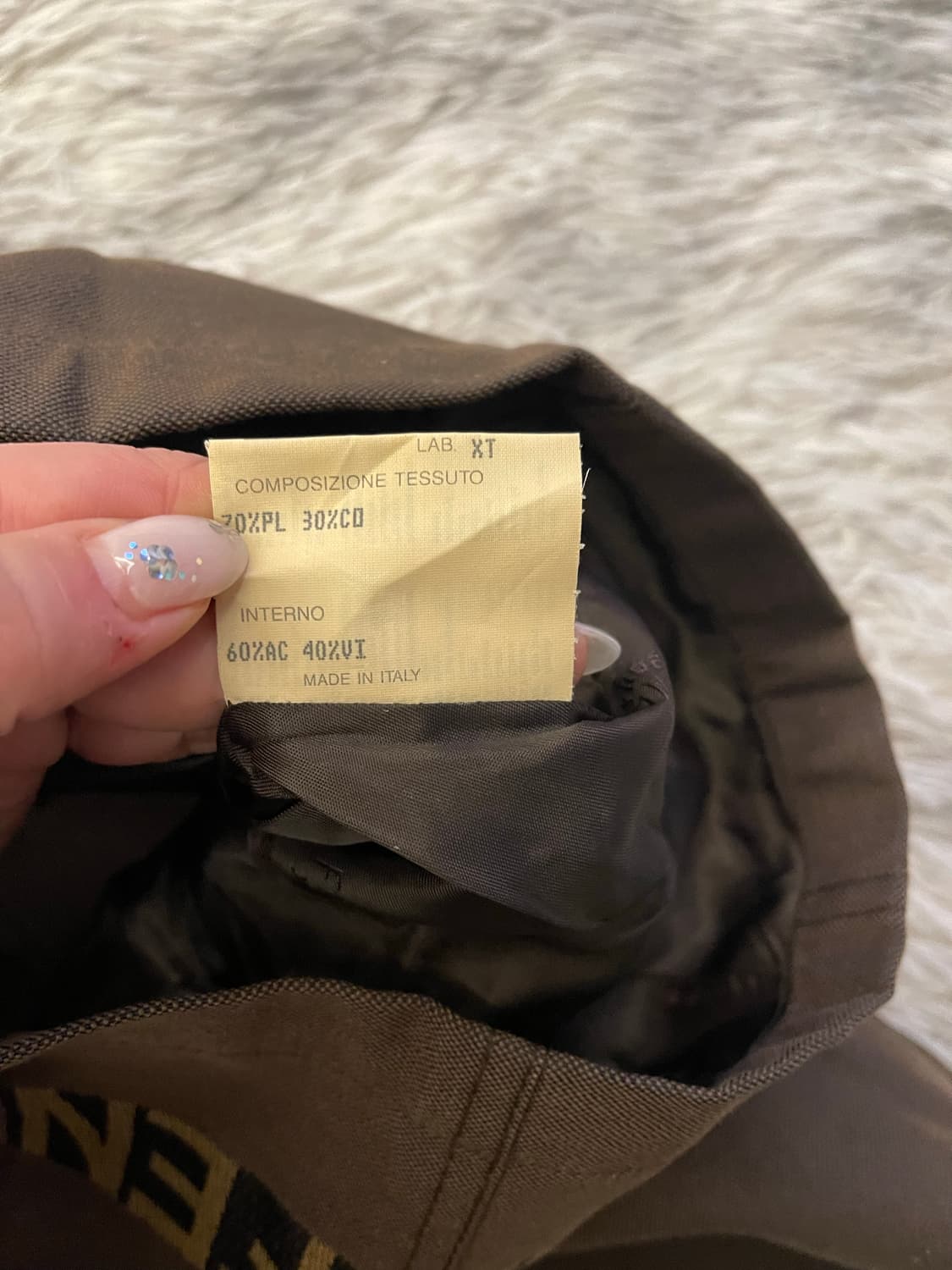 펜디 빈티지 브라운 여성 자켓 상품이미지6