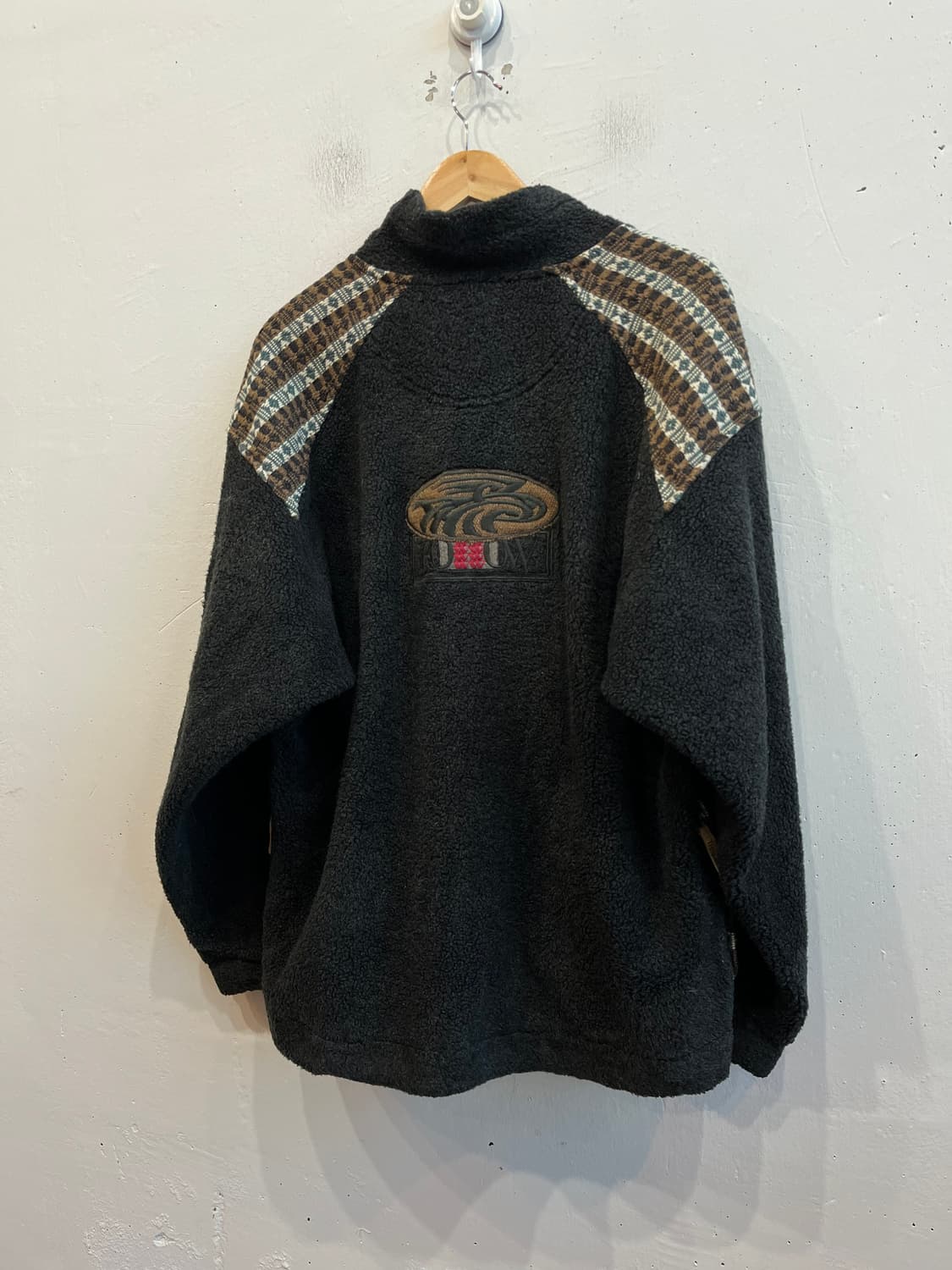 THINKPINK 에스닉 반집업 풀오버 플리스 Made in ITALY 상품이미지2