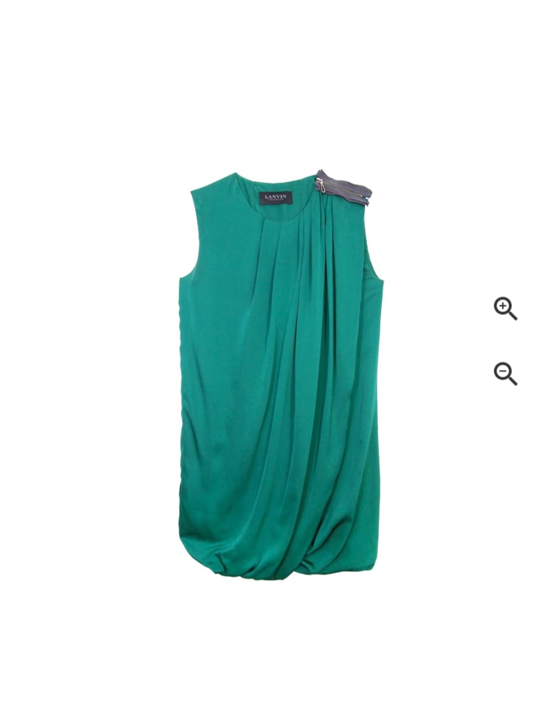 정품) 랑방 실크 원피스 상품이미지1