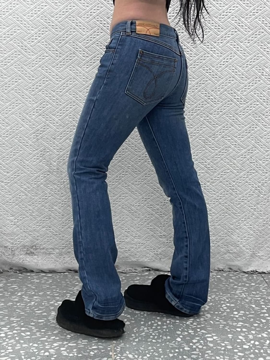 캘빈클라인 빈티지 세미부츠컷 워싱 데님팬츠 29인치 C07315 상품이미지1