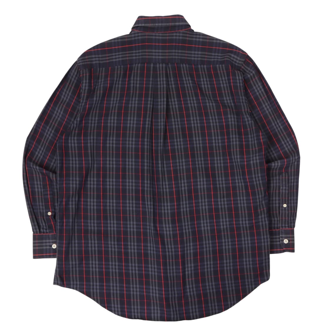 버버리 네이비 노바체크 셔츠 상품이미지5