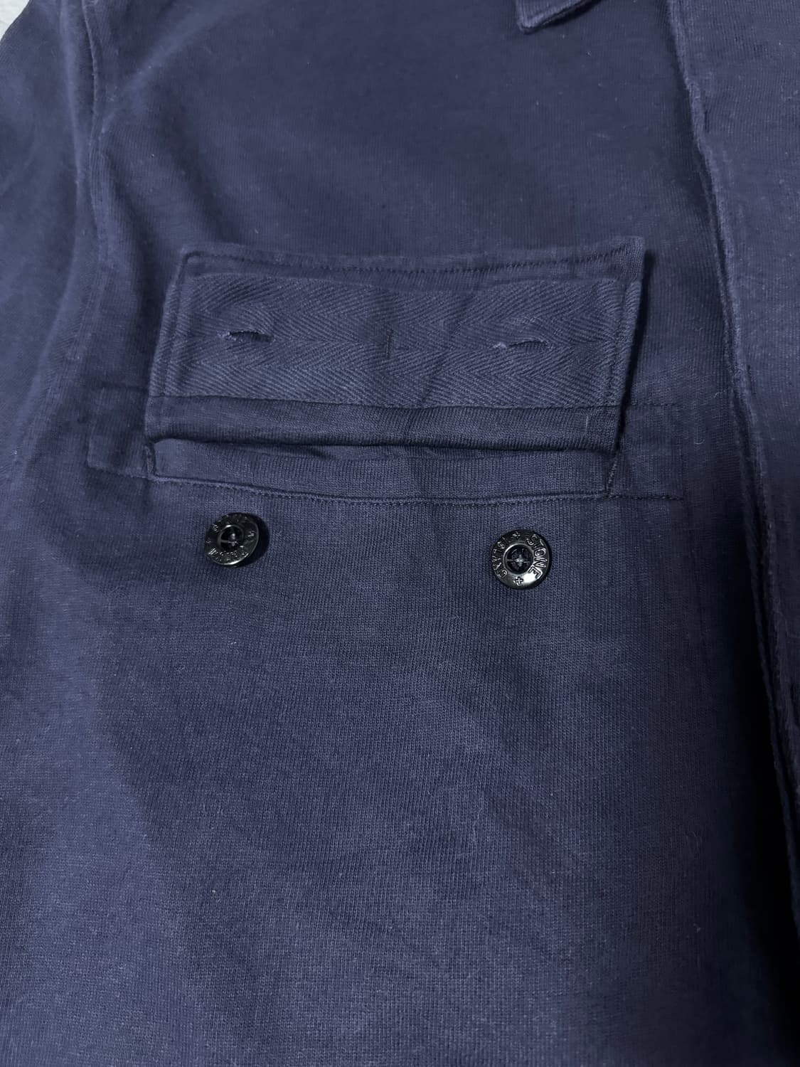 90s 스톤 아일랜드 그린엣지 와펜 트윈 포켓 오버 셔츠 자켓 상품이미지5