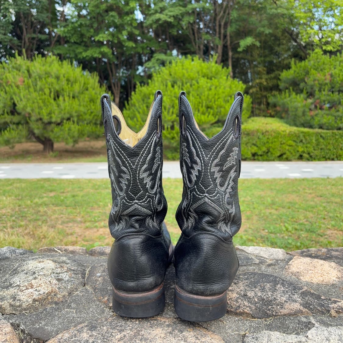 로스 알토스 부츠 Los Altos Boots 블랙 웨스턴 부츠 상품이미지4