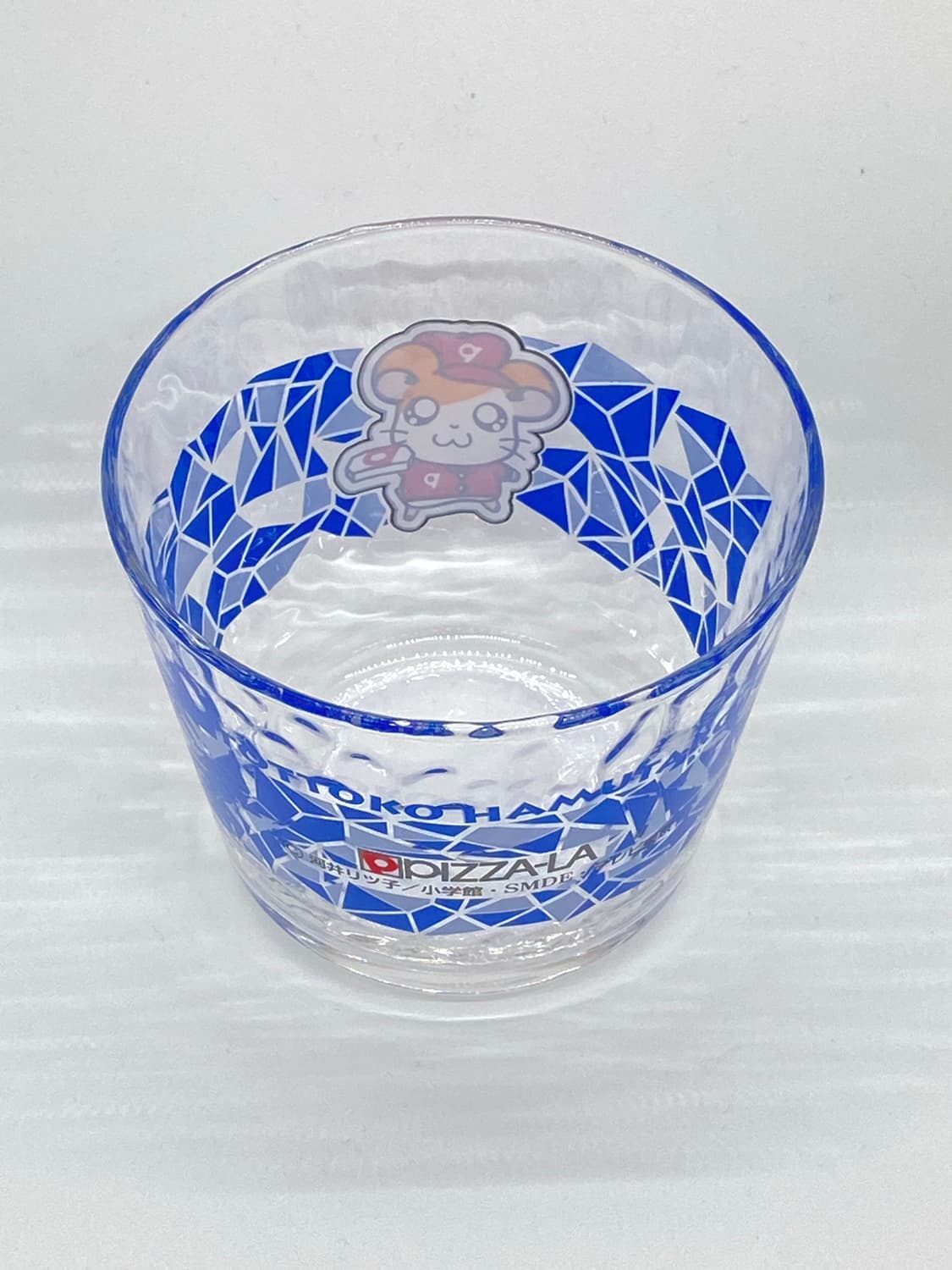 Pizza-la vintage hamtaro glass blue 상품이미지2