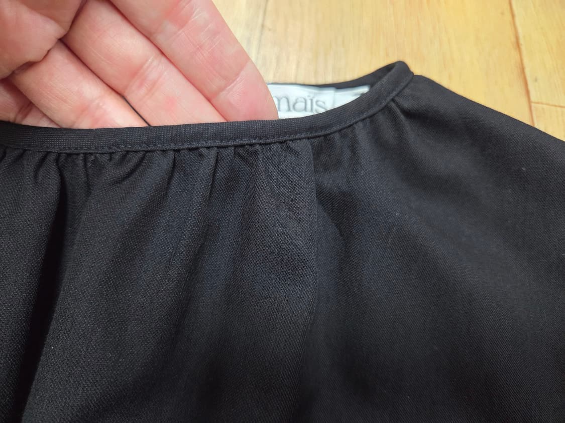 마이스(MAIS) 루즈핏 밴딩 셔링원피스 프리사이즈 새상품 상품이미지7