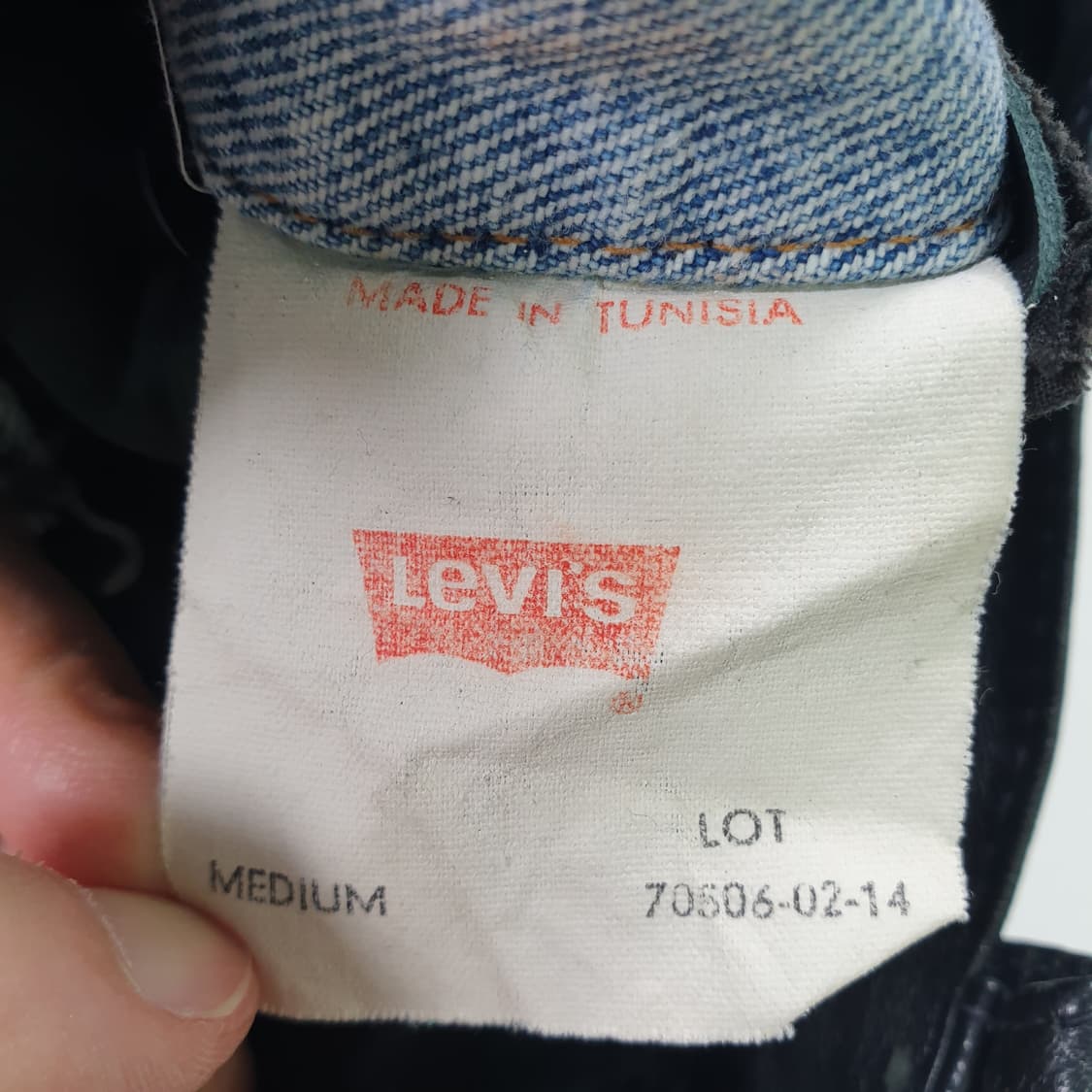 Levi's Z.VARGAS 커스텀 데님 재킷 상품이미지3