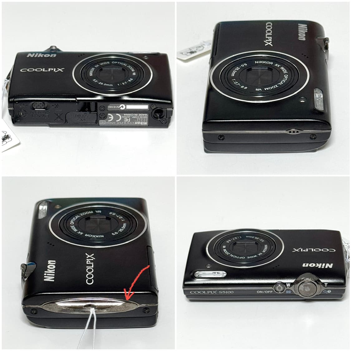 니콘 쿨픽스 S5100 블랙 빈티지디카 상품이미지3