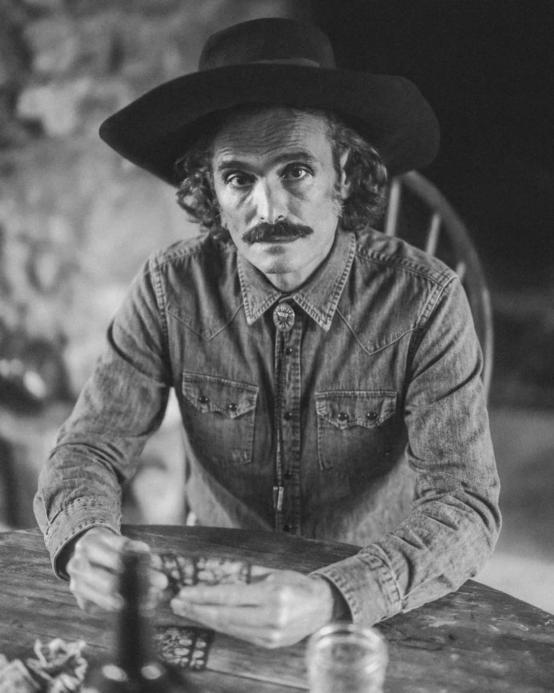 폴로 랄프로렌 콘초 사우스웨스턴 워시드 데님 웨스턴 셔츠 상품이미지3