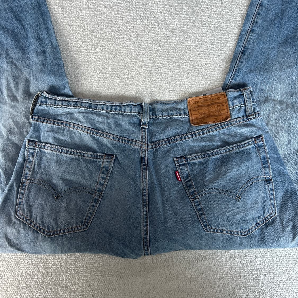 리바이스 502 레귤러 테이퍼드 핏 34 32 상품이미지2