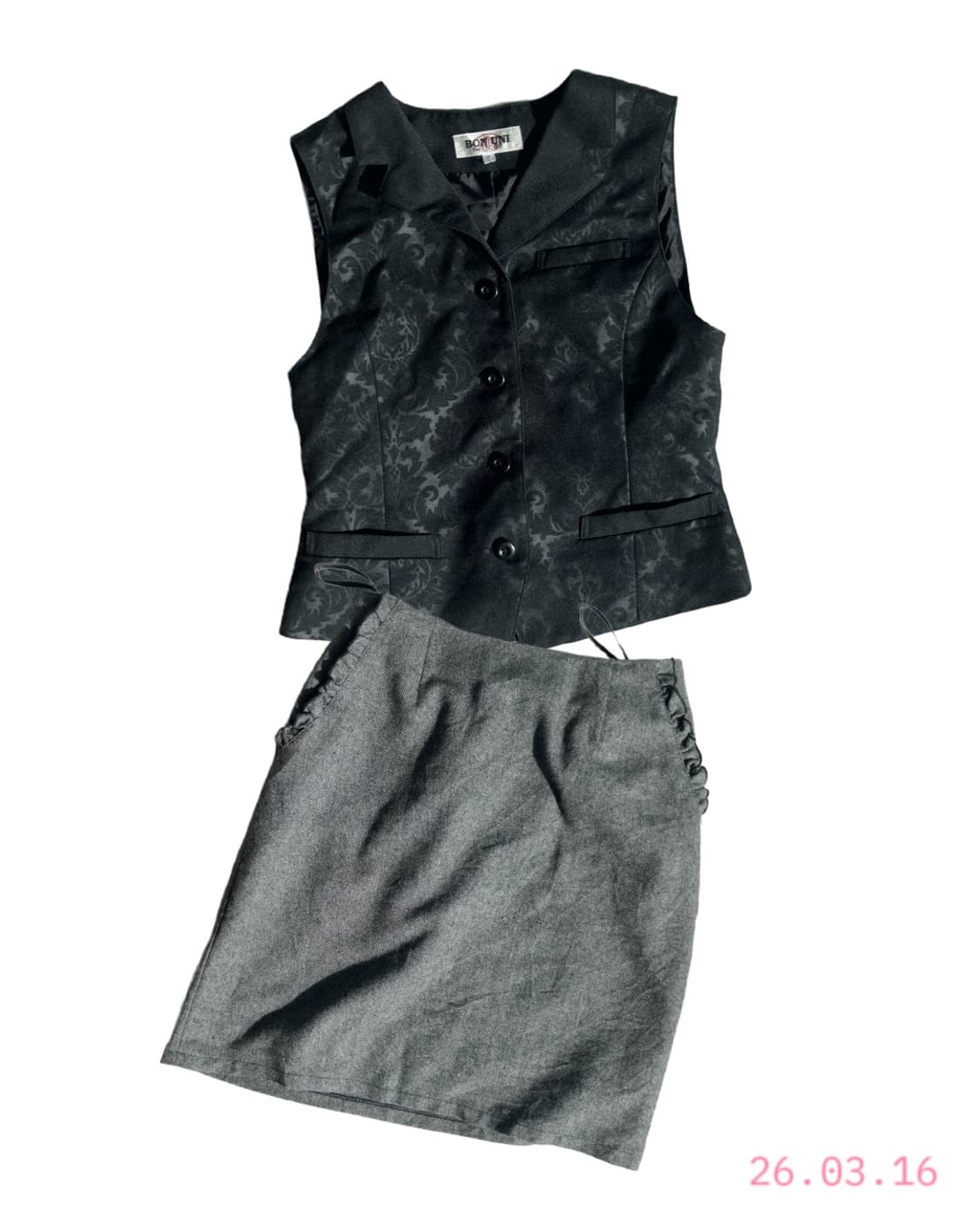 Ruffle Pocket Skirt 러플포켓 스커트 상품이미지3