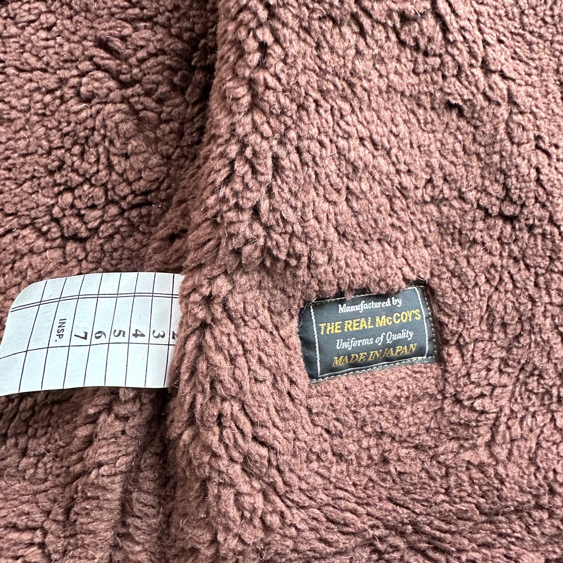 리얼맥코이 USN 알파카 N1 덱자켓 베스트 (사이즈 40) 상품이미지5