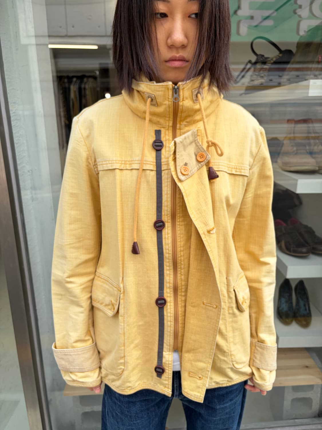 codes combine haiker 옐로우 필드 자켓 상품이미지3