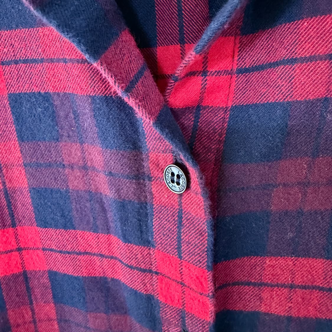 [34] 라코스테 타탄체크 플란넬셔츠 상품이미지4