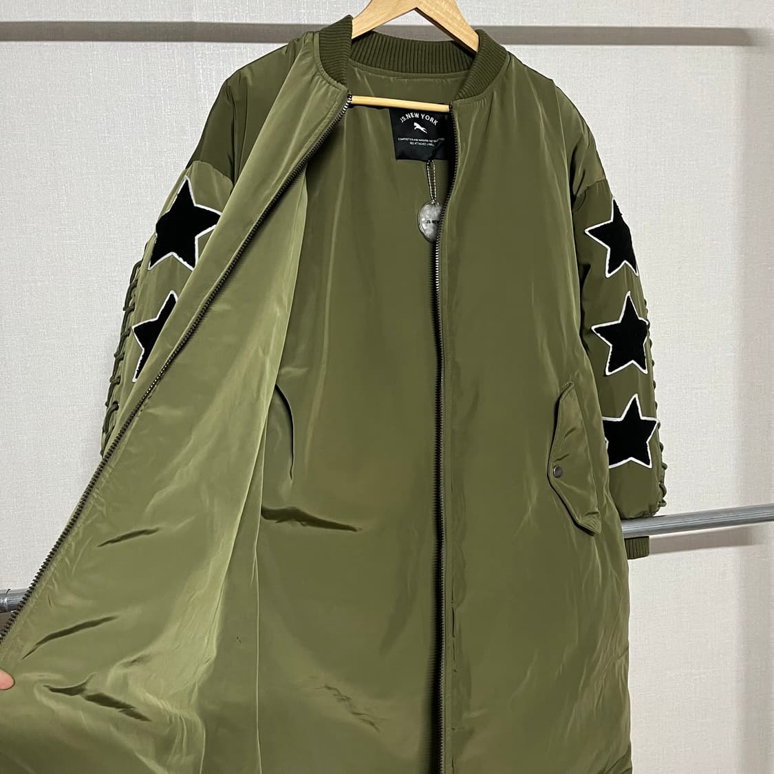 JS NEW YORK 봄버 자켓 패딩 F 상품이미지9