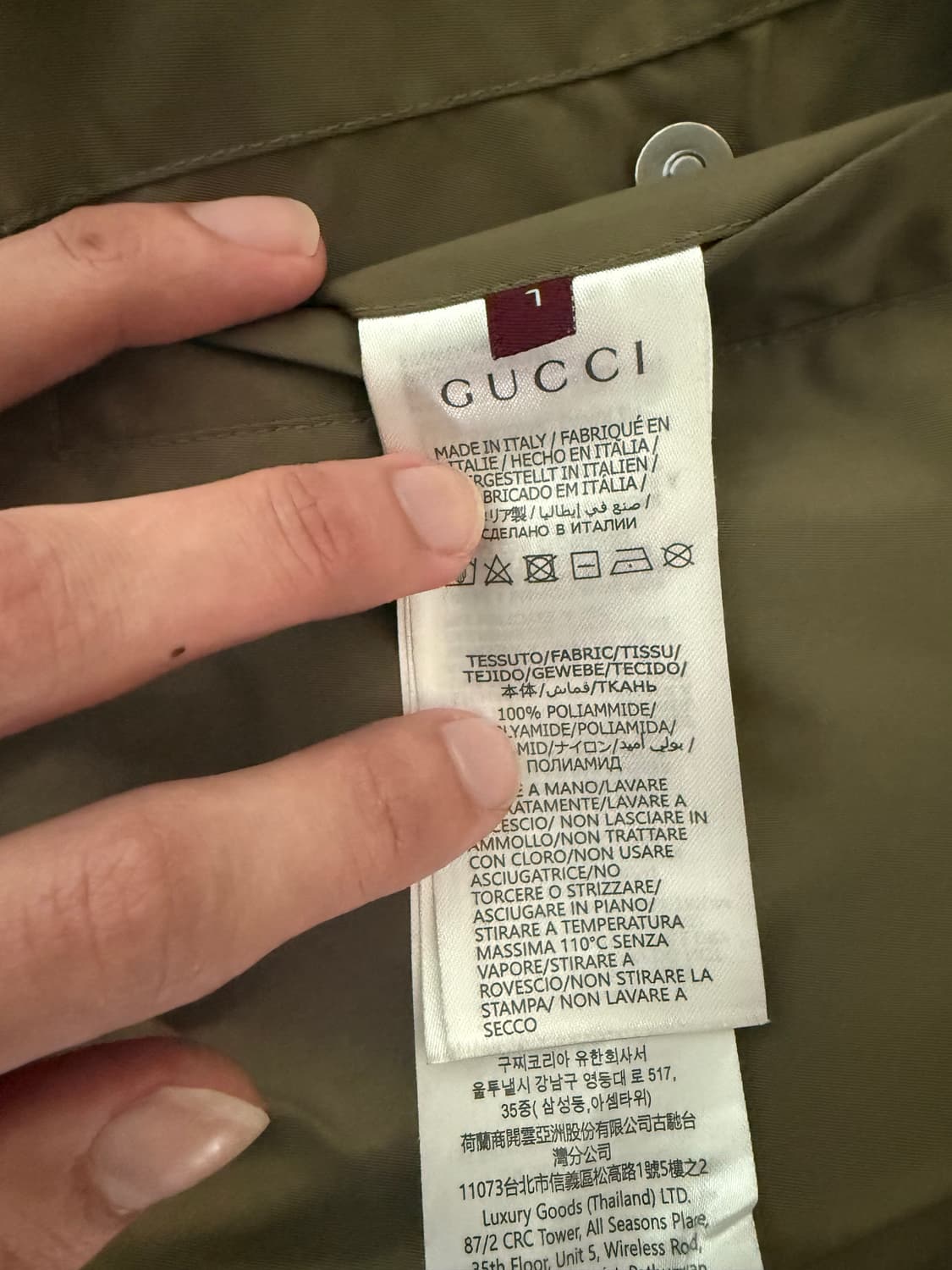 구찌 리버시블 GG 자켓 L 상태좋음 싸게판매 상품이미지5