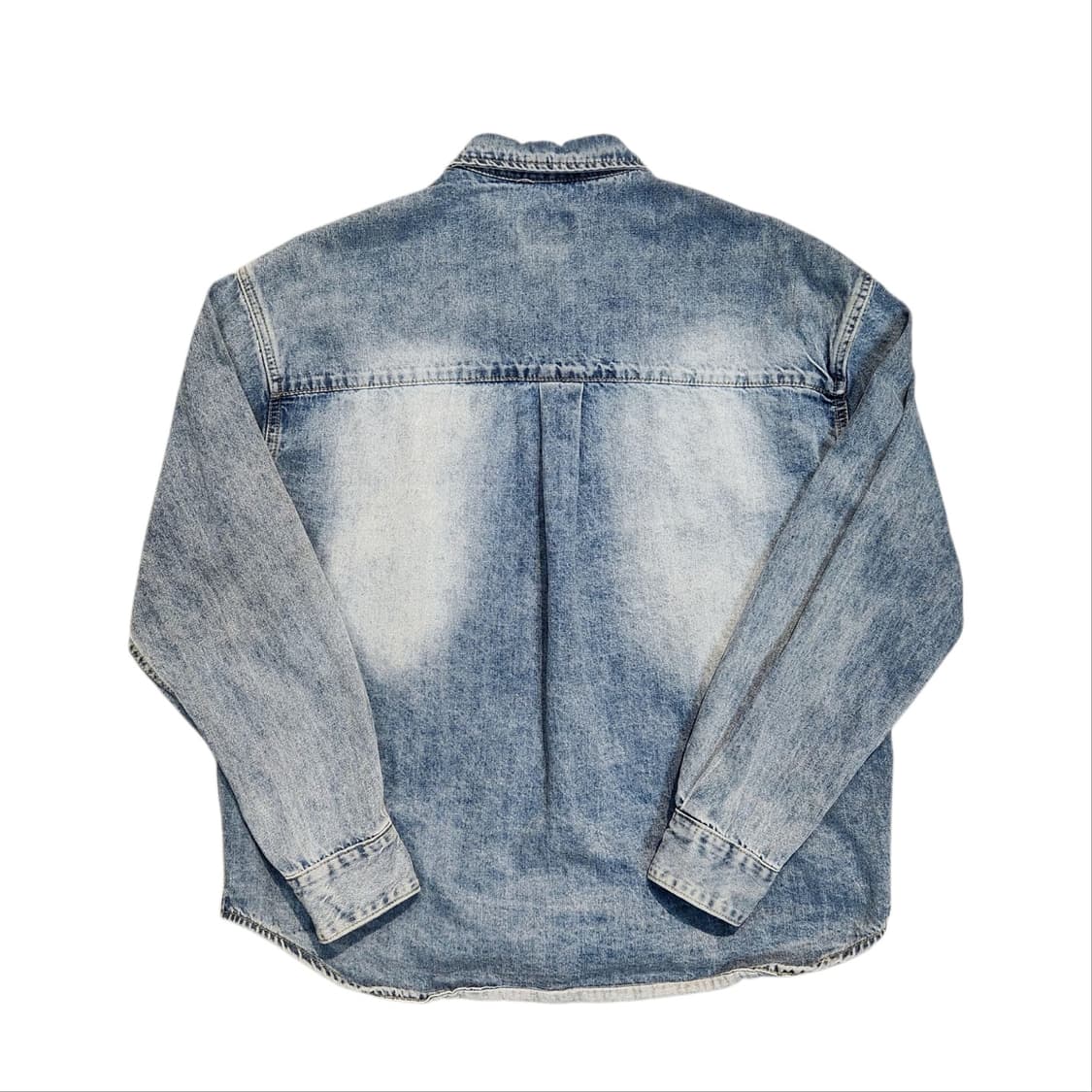 빈티지 워싱 데님 셔츠  상품이미지2