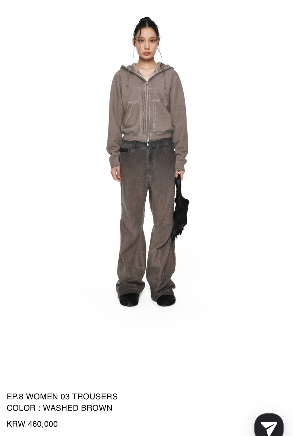 엑슬림 EP.8 WOMEN 03 TROUSERS XS 상품이미지4