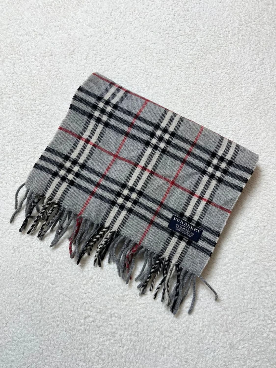 버버리 90's 램스울 노바체크 시그니처 목도리 A1668    상품이미지2