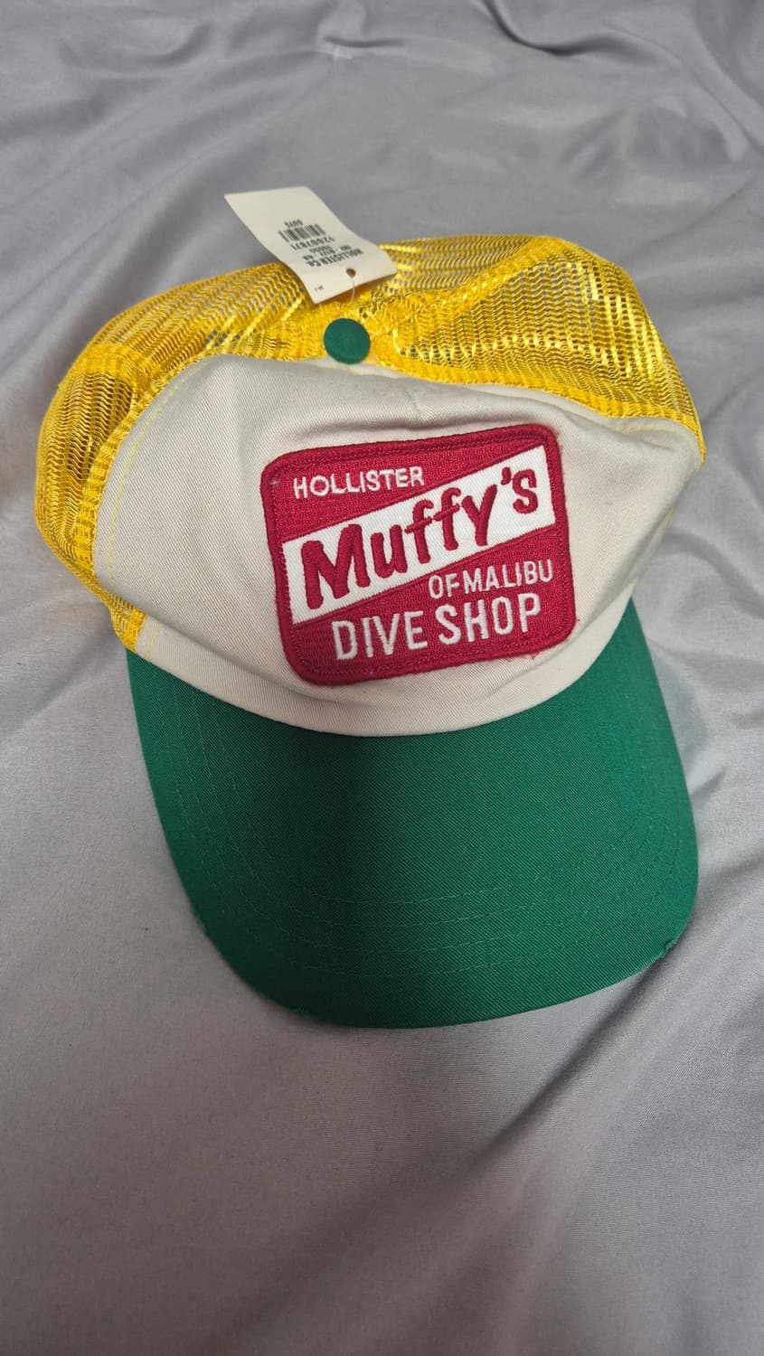 홀리스터 머피스 캡모자 옐로우/그린 새상품 상품이미지1