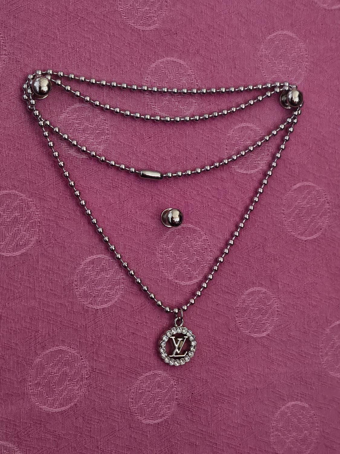 루이비통 정품 빈티지 업사이클링 목걸이 상품이미지2