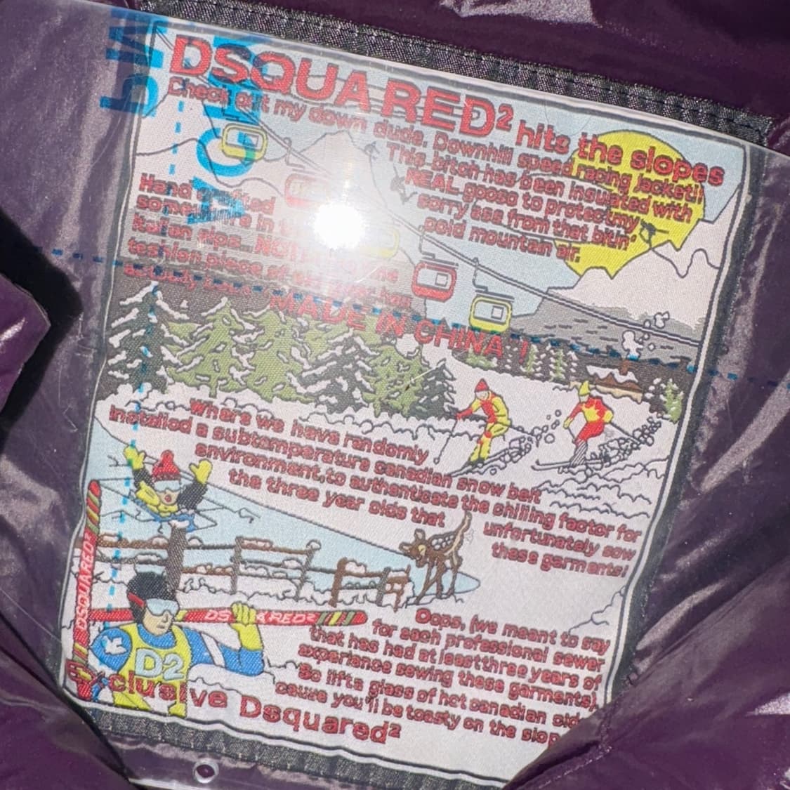 00‘s Dsquared2 Fur Down Vest 상품이미지3