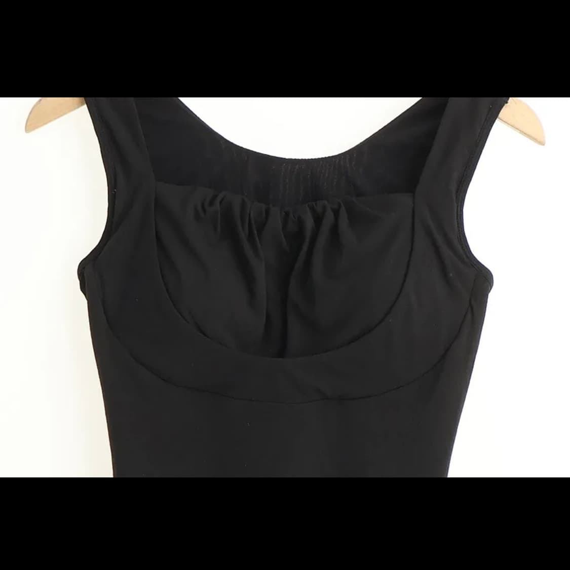 빈티지 블랙 미니 원피스 상품이미지2