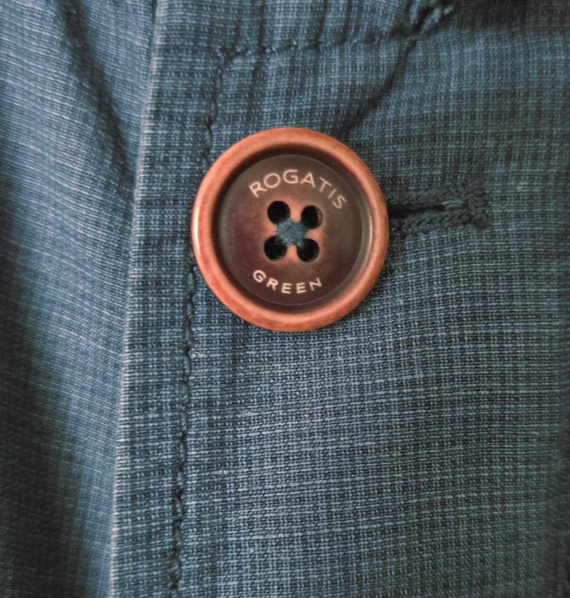 로가디스 (ROGADIS) 언콘 밴드 카라 린넨.코튼 블루 자켓 (100 상품이미지8